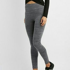 NWOT Marled Knit Fleece Leggings